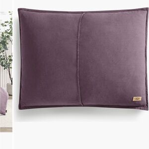 Lot of 2 UGG Purple Pillow Shams, King Size